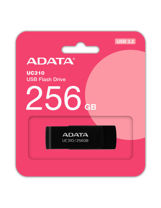 ADATA UC310 USB flash drive 256 GB USB Type-A 3.2 Gen 1 (3.1 Gen 1) Black