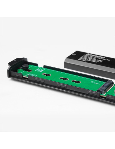 Chieftec CEB-M2C-TLE storage drive enclosure SSD enclosure Black M.2 Chieftec CEB-M2C-TLE storage drive enclosure SSD enclosure Black M.2