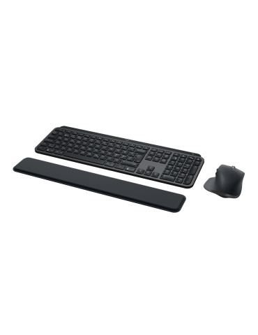 Logitech MX Keys S Combo keyboard Mouse included Office RF Wireless + Bluetooth Danish, Finnish, Norwegian, Swedish Graphite