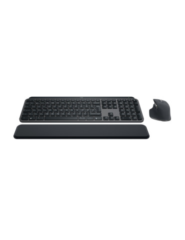 Logitech MX Keys S Combo keyboard Mouse included Office RF Wireless + Bluetooth Danish, Finnish, Norwegian, Swedish Graphite