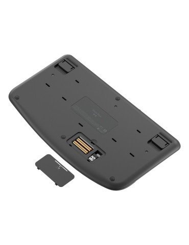 Logitech 920-012298 keyboard Office RF Wireless + Bluetooth QWERTY Nordic Graphite