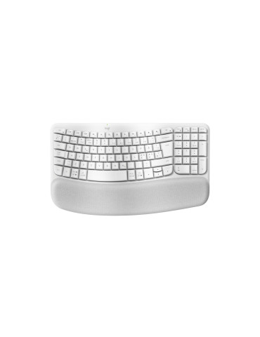 Logitech 920-012299 keyboard Office RF Wireless + Bluetooth QWERTY Nordic White