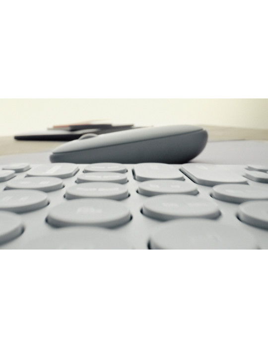 Logitech 910-007015 mouse Travel Ambidextrous RF Wireless + Bluetooth Optical 4000 DPI