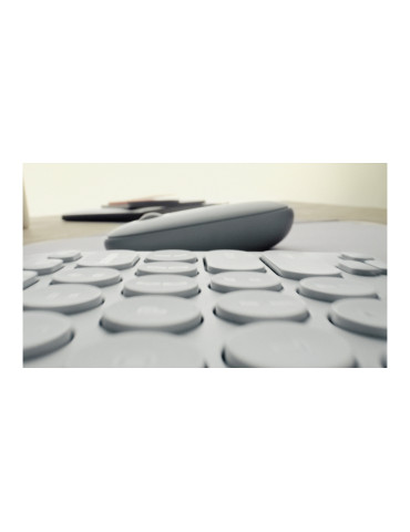 Logitech 920-012257 keyboard Mouse included Universal RF Wireless + Bluetooth QWERTY Nordic Graphite