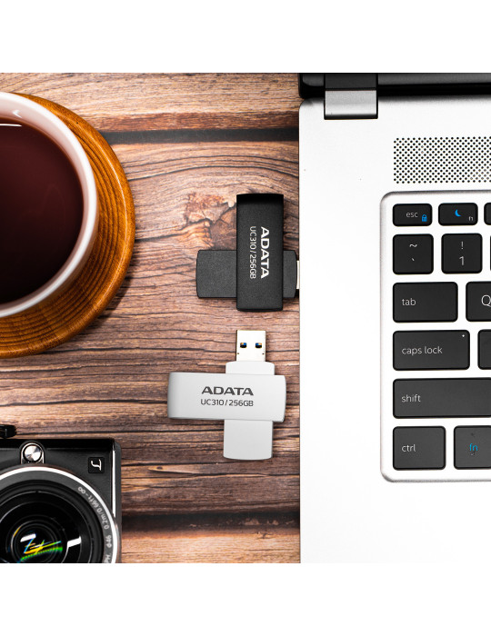 ADATA UC310 USB flash drive 256 GB USB Type-A 3.2 Gen 1 (3.1 Gen 1) White
