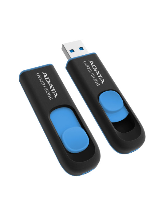 ADATA UV128 USB flash drive 512 GB USB Type-A 3.2 Gen 1 (3.1 Gen 1) Black, Blue