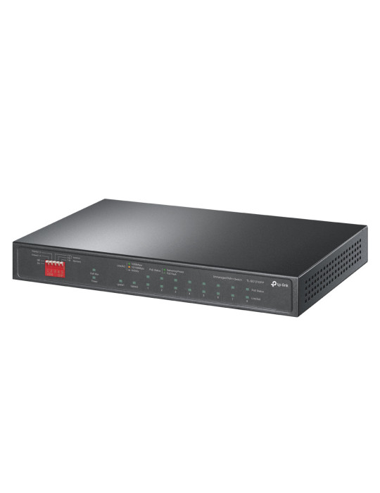 TP-Link TL-SG1210PP network switch Unmanaged Gigabit Ethernet (10 100 1000) Power over Ethernet (PoE) Black