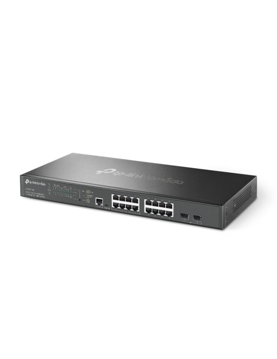 TP-Link Omada SG3218XP-M2 network switch Managed L2+ 2.5G Ethernet (100 1000 2500) Power over Ethernet (PoE) 1U Black