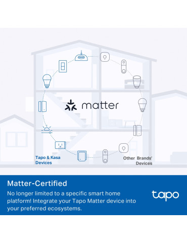 TP-Link Tapo P110M smart plug 2990 W White