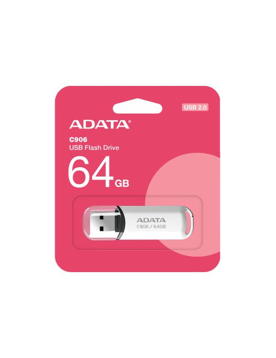 ADATA C906 USB flash drive 64 GB USB Type-A 2.0 White