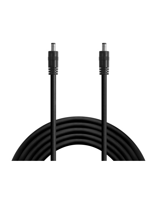 Sandberg 820-81 power cable Black 118.1" (3 m) 5.5 x 2.1 mm 5.5 x 2.5 mm