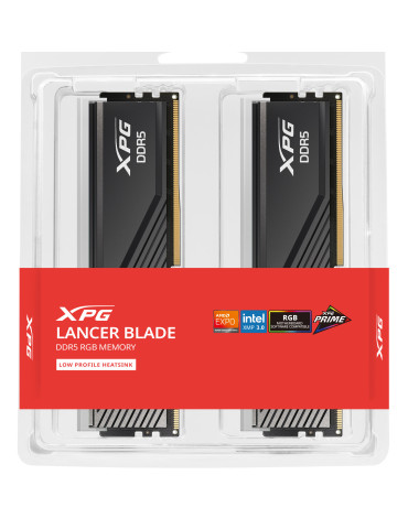 ADATA LANCER BLADE RGB RAM-minnen 32 GB 2 x 16 GB DDR5 6000 MHz ADATA LANCER BLADE RGB RAM-minnen 32 GB 2 x 16 GB DDR5 6000 MHz