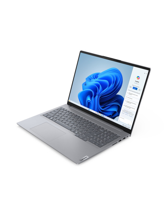 Lenovo ThinkBook 16 G7 ARP AMD Ryzen™ 5 7535HS Laptop 16" WUXGA 16 GB DDR5-SDRAM 256 GB SSD Wi-Fi 6E (802.11ax) Windows 11 Pro