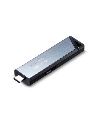ADATA AELI-UE800-2T-CSG USB-sticka 2 TB USB Type-C 3.2 Gen 2 (3.1 Gen 2) Silver ADATA AELI-UE800-2T-CSG USB-sticka 2 TB USB Type-C 3.2 Gen 2 (3.1 Gen 2) Silver