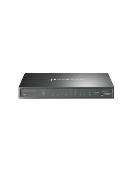 TP-Link Omada SG2210P network switch Managed L2 L2+ Gigabit Ethernet (10 100 1000) Power over Ethernet (PoE) Black