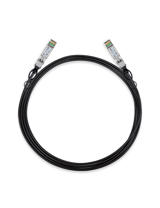 TP-Link TL-SM5220-3M InfiniBand- ja kuituoptiikkakaapeli SFP+ DAC musta