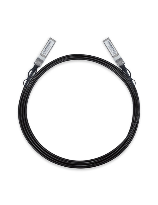 TP-Link TL-SM5220-3M InfiniBand- ja kuituoptiikkakaapeli SFP+ DAC musta