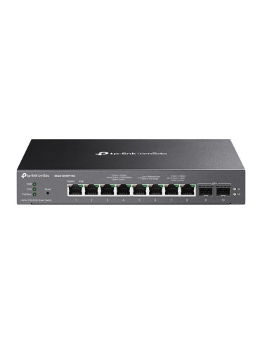 TP-Link Omada SG2210XMP-M2 network switch Managed L2 L2+ 2.5G Ethernet (100 1000 2500) Power over Ethernet (PoE)
