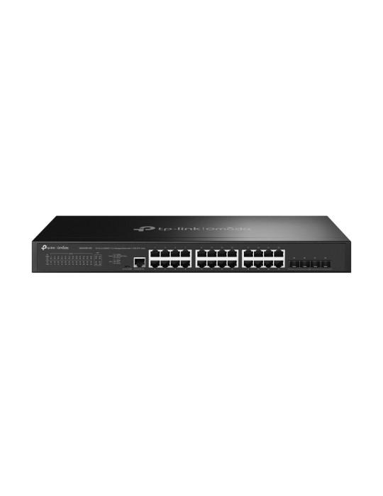 TP-Link Omada SG3428X-M2 verkkokytkin Hallittu L2+ 2.5G Ethernet (100 1000 2500) 1U musta