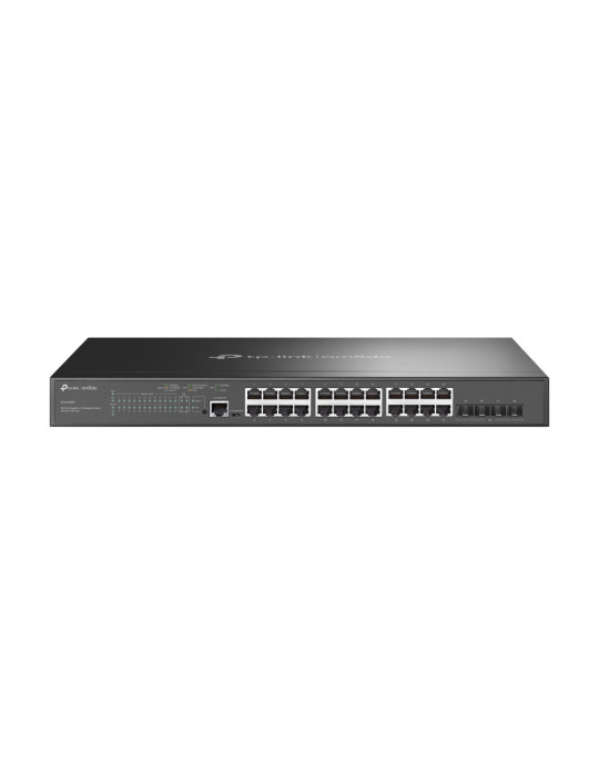 TP-Link Omada SG3428MP network switch Managed L2+ Gigabit Ethernet (10 100 1000) Power over Ethernet (PoE) 1U Black