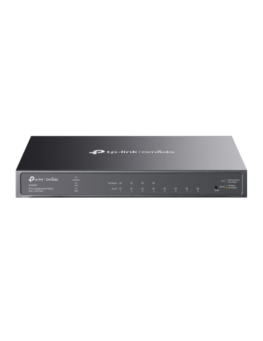 TP-Link Omada TL-SG2008P Managed L2 L2+ Gigabit Ethernet (10 100 1000) Power over Ethernet (PoE) Black
