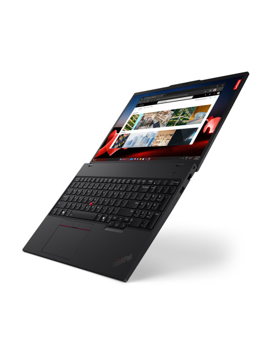 Lenovo ThinkPad T16 Gen 3 Intel Core Ultra 7 155U Laptop 16" WUXGA 16 GB DDR5-SDRAM 512 GB SSD Wi-Fi 6E (802.11ax) Windows 11