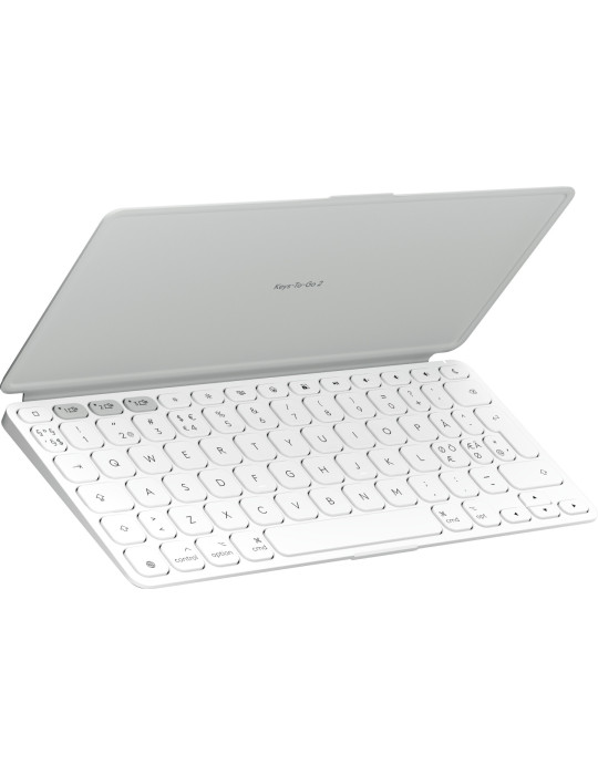 Logitech 920-013015 keyboard Universal Bluetooth QWERTY Nordic White