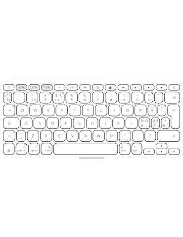 Logitech 920-013015 keyboard Universal Bluetooth QWERTY Nordic White