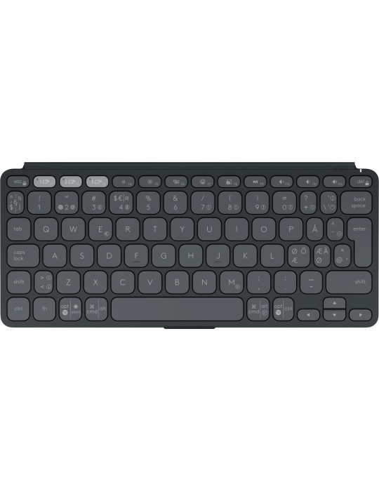 Logitech 920-012979 keyboard Universal Bluetooth QWERTY Nordic Graphite