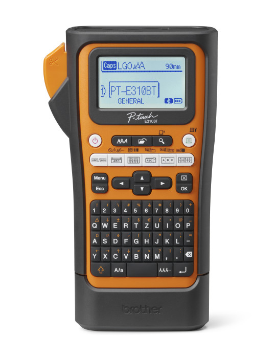Brother PT-E310BTVP label printer Thermal transfer 180 x 180 DPI 20 mm sec Wired & Wireless HSE TZe Bluetooth QWERTY
