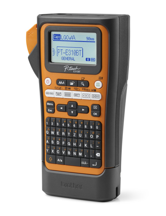 Brother PT-E310BTVP label printer Thermal transfer 180 x 180 DPI 20 mm sec Wired & Wireless HSE TZe Bluetooth QWERTY