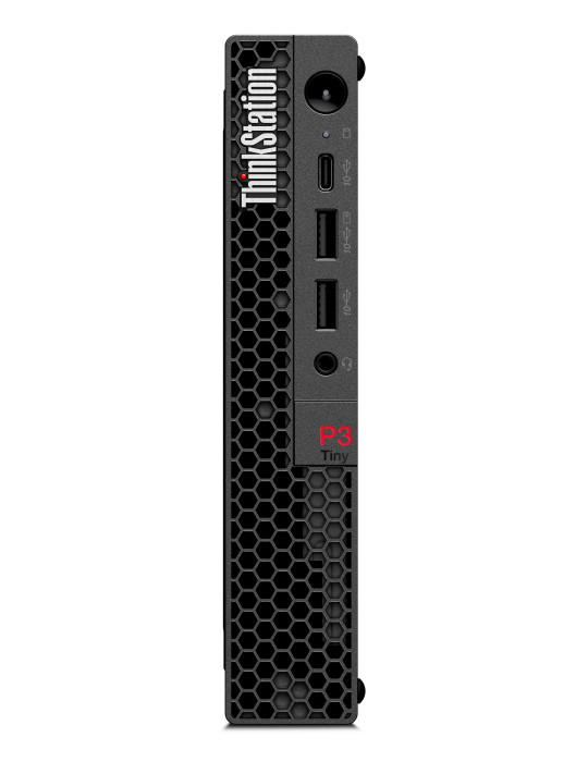 Lenovo ThinkStation P3 Tiny Intel® Core™ i7 i7-14700 16 GB DDR5-SDRAM 512 GB SSD Windows 11 Pro Mini PC musta