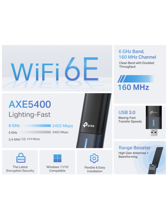 TP-Link Archer TXE70UH WLAN 5400 Mbit s