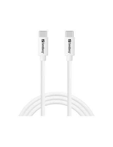 Sandberg 336-52 USB cable USB 2.0 39.4" (1 m) USB C White