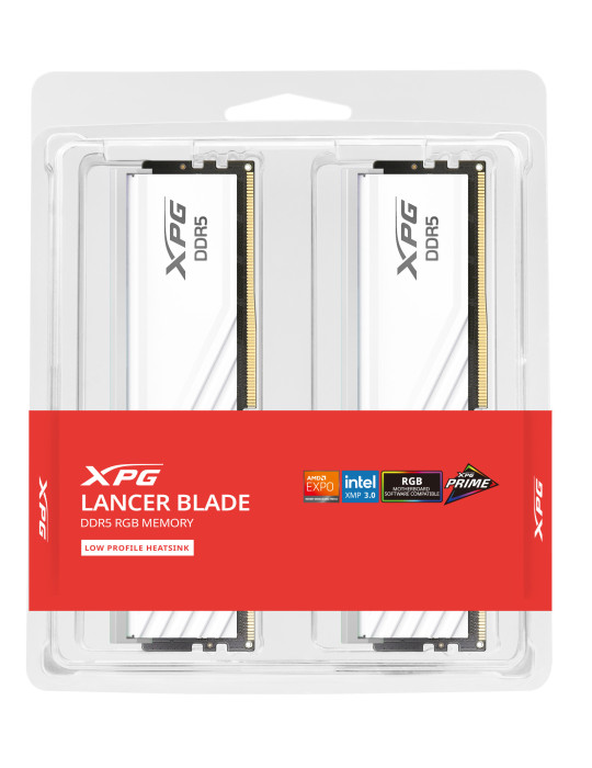 ADATA LANCER BLADE RGB DDR5 memory module 32 GB 2 x 16 GB 6000 MHz ECC