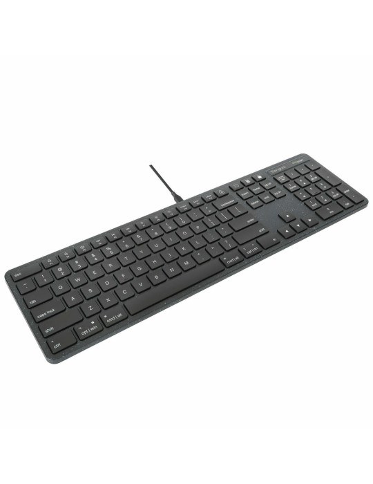 Targus AKB874NO keyboard Universal USB QWERTY Nordic Black