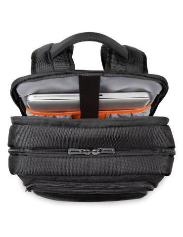 Targus CitySmart reppu Arkireppu musta, Harmaa Tekonahka, Polyuretaani (PU)