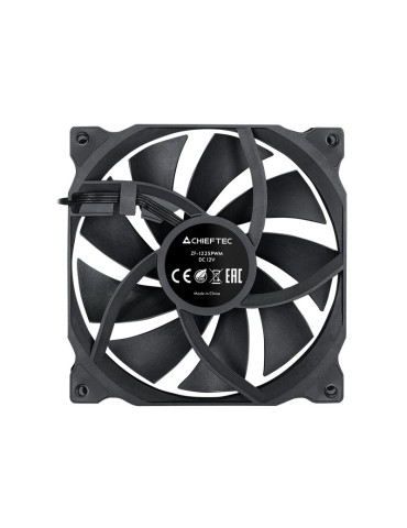 Chieftec ZF-1225PWM computer cooling system Computer case Fan 4.72" (12 cm) Black 1 pc(s) Chieftec ZF-1225PWM computer cooling system Computer case Fan 4.72" (12 cm) Black 1 pc(s)