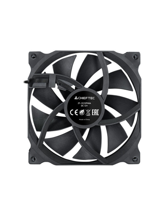 Chieftec ZF-1225PWM computer cooling system Computer case Fan 4.72" (12 cm) Black 1 pc(s)