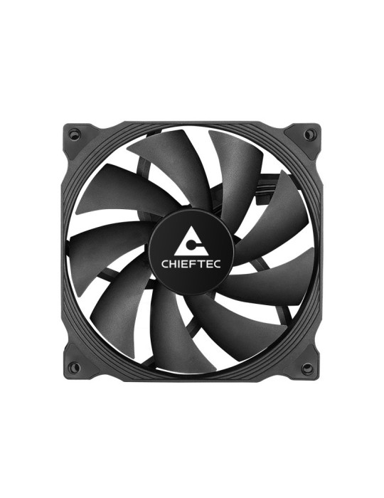 Chieftec ZF-1225PWM computer cooling system Computer case Fan 4.72" (12 cm) Black 1 pc(s)