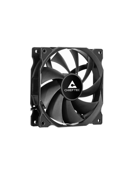 Chieftec ZF-1225PWM computer cooling system Computer case Fan 4.72" (12 cm) Black 1 pc(s)