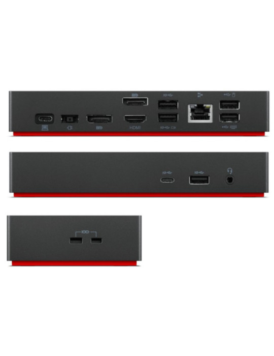 Lenovo ThinkPad Universal USB-C Langallinen USB 3.2 Gen 1 (3.1 Gen 1) Type-C musta