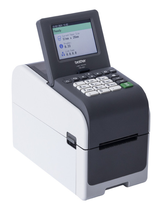 Brother TD-2350DSA203 label printer Direct thermal 203 x 203 DPI 152 mm sec Wired & Wireless Ethernet LAN Wi-Fi Bluetooth