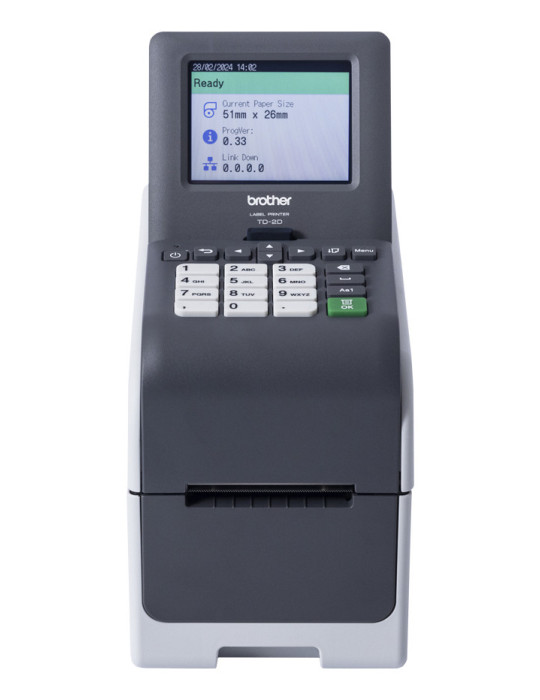 Brother TD-2320DSA300 label printer Direct thermal 300 x 300 DPI 152 mm sec Wired Ethernet LAN