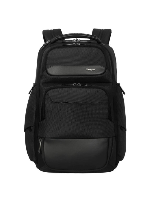 Targus HeritageLuxe backpack Travel backpack Black Polyester