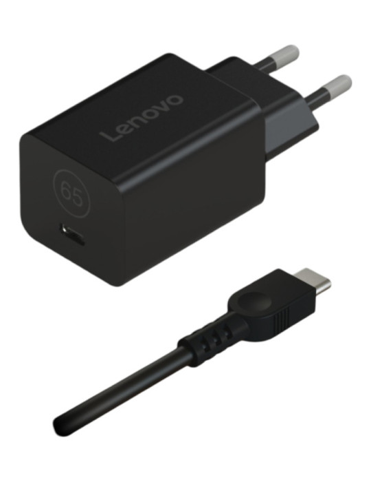 Lenovo 40AWGN65EU virta-adapteri ja vaihtosuuntaaja Sisätila musta