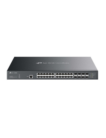 TP-Link Omada SX3832MPP network switch Managed L2+ 10G Ethernet (100 1000 10000) Power over Ethernet (PoE) DIN rail Black