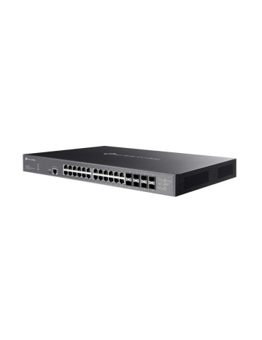 TP-Link Omada SX3832MPP network switch Managed L2+ 10G Ethernet (100 1000 10000) Power over Ethernet (PoE) DIN rail Black
