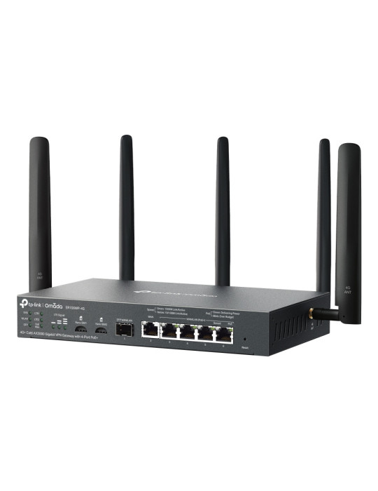 TP-Link ER706WP-4G wireless router Gigabit Ethernet Dual-band (2.4 GHz   5 GHz) Black