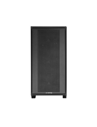 Chieftec Midi Tower GS-03B-BLK-OP, Schwarz Black